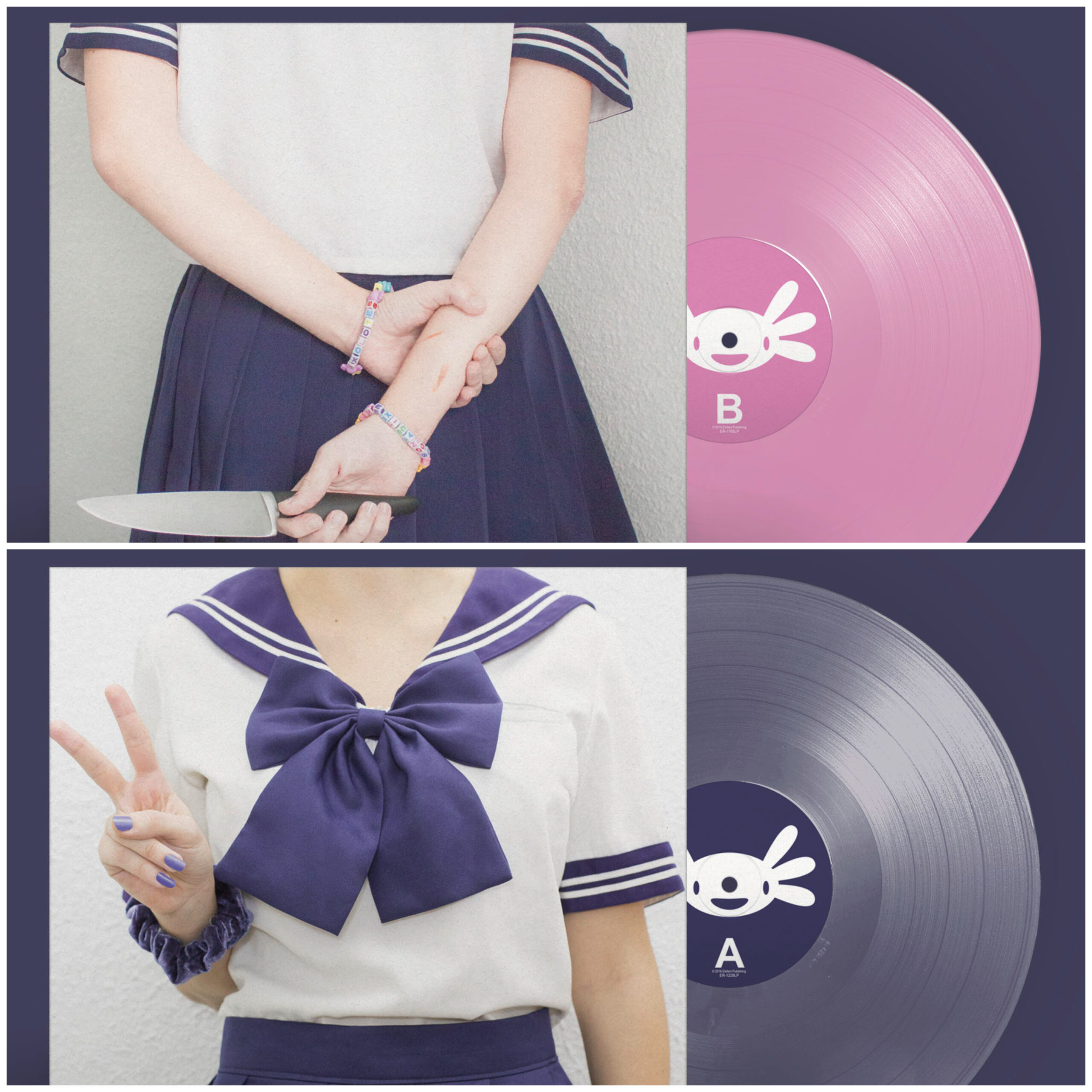 Imagen destacada de noticia: AXOLOTES MEXICANOS Reediciones en vinilo de Salu2 y Holi 3